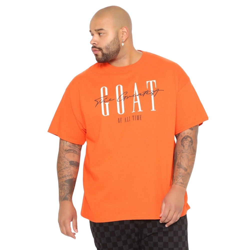 NovaMen "G.O.A.T." Short Sleeve Tee, XL - Picture 6 of 6